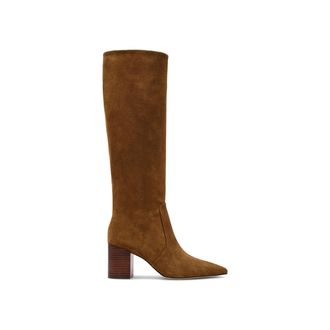 Steve Madden Womens Suede Skyline Boot Browns - Brown - Size UK 7