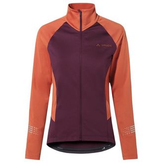 Vaude Posta L/S Tricot III Velotrikot f&uuml;r Damen | lila/rot
