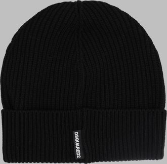 Dsquared2 DQ2684K_D00WCDQ90F Wool-Cotton Blend Cap - Multicolor