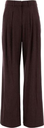 Pantaloni Torino Pantaloni con pieghe - Rosso