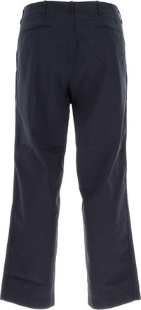 Nanam&iacute;ca Mens Wide Chino Navy Polyester Cotton