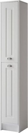 Clifton White Standing 2-Door Side Tall Unit 300mm Wide