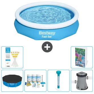Bestway Piscina Bestway Fast Set Redonda - 305x66 Cm - 7-piezas S52