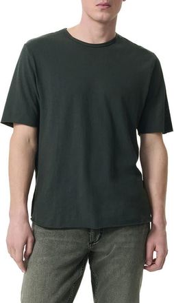 Rag & Bone Devin Hemp & Organic Cotton T-Shirt in Dark Grey at Nordstrom, Size Medium