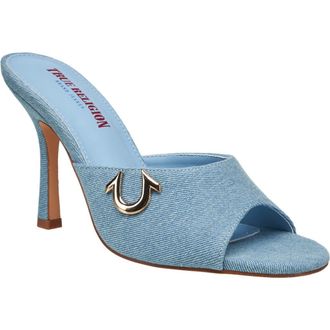 True Religion Sophia Heel in Blue at Nordstrom, Size 10