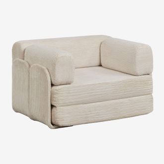 Sklum Sill&oacute;n Cama En Pana Envasado Al Vac&iacute;o Kyoto Sklum