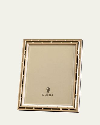 L'OBJET Stars Gold Picture Frame, 5 x 7