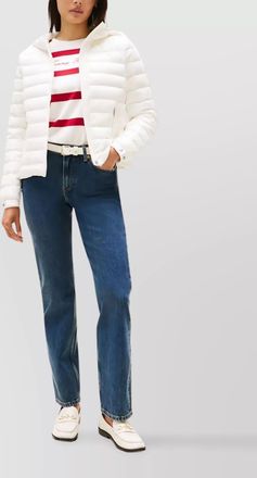 Tommy Hilfiger quilted hooded long sleeve jacket