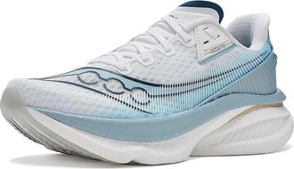 Saucony Endorphin Azura Womens Shoes White/Celestial : 11.5 B - Medium, Leather