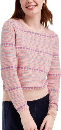 Draper James Fairisle Crewneck Sweater