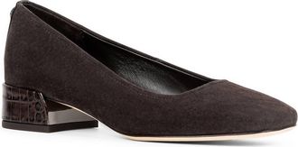 Donald J Pliner Womens Dreww Suede Pumps In Brown