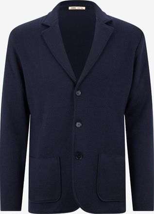 Maurizio Baldassari Einreihiger Kaschmir- und Seidenblazer