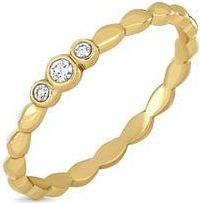 Bony Levy Monaco 18K Yellow Gold Diamond Stackable Ring in 18Ky at Nordstrom Rack, Size 6.25