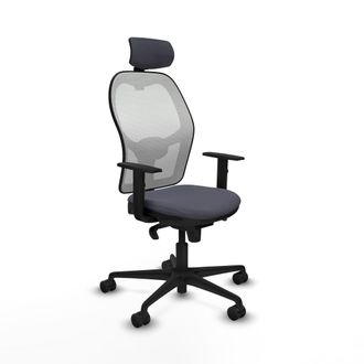 Piqueras y Crespo Silla De Oficina Con Cabecero Piqueras Y Crespo 1d036n2 Gris Oscuro