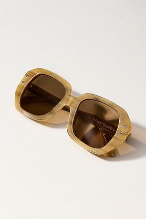 I-SEA Geometric Circle Sunglasses