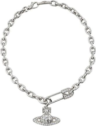 Vivienne Westwood Collana Lucrece Large - - Accessories - Donna - Grigio - ONE SIZE