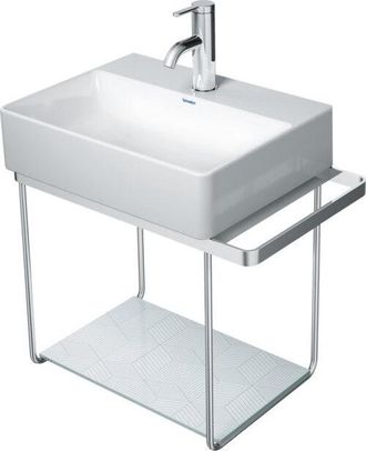 Duravit Consola Met&aacute;lica Duravit Durasquare 51,6x33,3cm, Para Lavabo