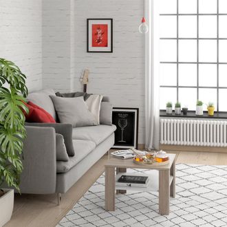 Vicco Mesa De Centro Homer, Sonoma, 60 X 60 Cm