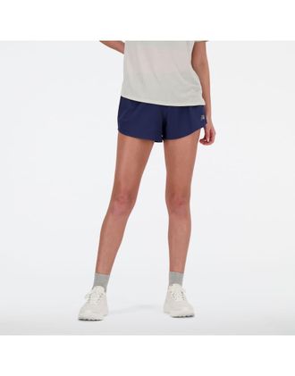 New Balance Rc - Pantaloncini blu navy da 8 cm