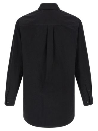 Christophe Lemaire Cotton Cr&ecirc;pe Shirt - Black