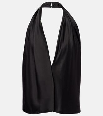 The Sei Top in charmeuse di seta