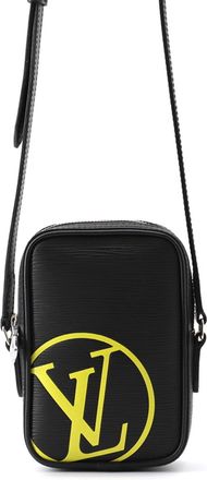 Louis Vuitton Black Noir Epi Leather Handbag Shoulder Bag (Pre-Owned)