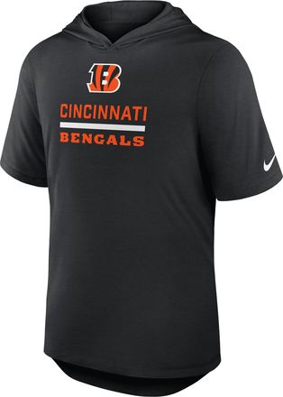 Nike Cincinnati Bengals Nike Mens Dri-FIT NFL Hooded T-Shirt in Black | 03NB00A9A-D0B