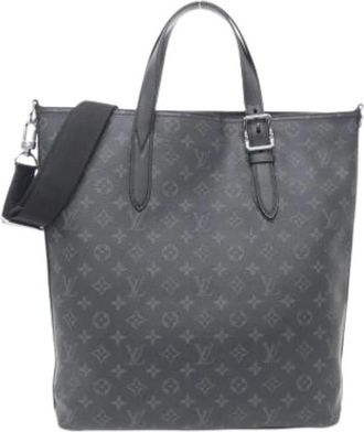 Louis Vuitton Pre-owned Tote Bags, male, Black, Size: ONE SIZE Pre-owned Tote Bag