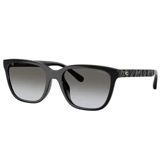 Coach HC 8429D 50023C 56mm Womens Square Sunglasses