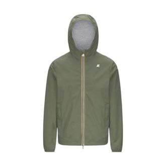 K-Way Jack Stretch Nylon Jersey - Heren - Zomerjassen - Groen - M - Nylon - Jassen