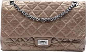 Chanel Borsa a spalla Pre-owned trapuntata con doppia patta - - Pre-owned - Donna - Marrone - ONE SIZE
