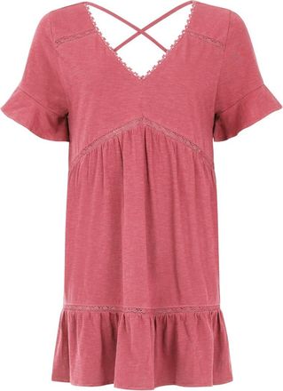 Protest Tunika PROTEST Tunika PRTTHIRZA, Damen, Gr. XS, pink (smooth pink), Obermaterial: 100% Baumwolle CO., Tuniken Tunika