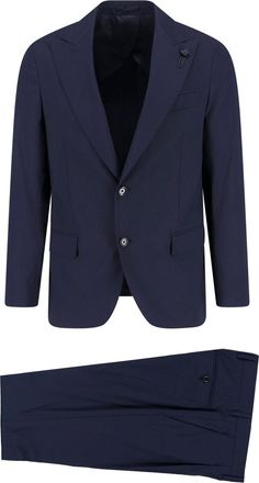 Lardini Single-breasted Suit Blue