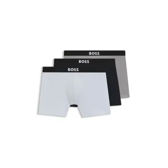 BOSS ONE three-pack stretch-cotton boxer briefs