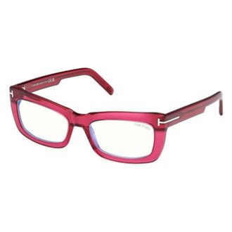 Tom Ford Blue Light Block Cat Eye Ladies Eyeglasses FT5966-B 075 55