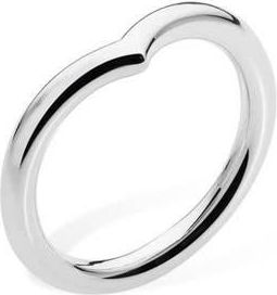 Lucy Quartermaine Drop Wishbone Ring in Sterling Silver at Nordstrom, Size 8.5