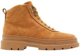 8 by YOOX NABUK LEATHER ANKLE BOOT