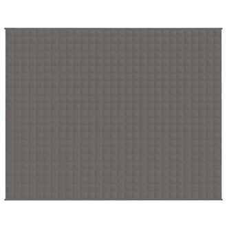 Berkfield Home Soft Weighted Blanket Grey 235x290 cm 15 kg Fabric