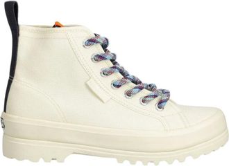 Superga 2431 Alpina Trek Shoelaces - Dames - Veterlaarzen - Beige - 36 EU - Schoenen