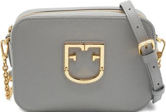 Furla Borsa a tracolla mini in pelle - Grigio