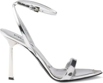 Prada 80mm Ankle-strap Leather Sandals