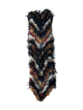 Kiko Kostadinov Foulard con finitura in rilievo - Nero