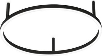 Ideal Lux Ideal Lux - oracle Aro Led Integrado Semi Empotrado Negro 50cm 3000K