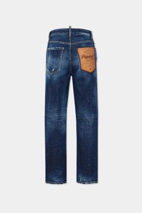 Dsquared2 Distressed Denim Jeans - Blue