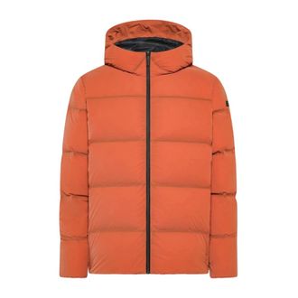 Roberto Ricci Design Lichtgewicht Puffer Jacket - Heren - Winterjassen - Oranje - 2XL - Jassen