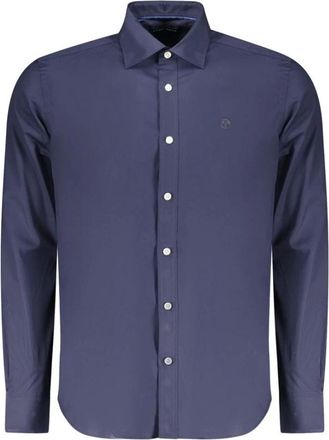 North Sails Heren, Overhemden, Blauw, Maat: S Katoen