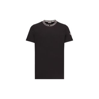 Moncler Moncler Logo T-shirt, Men, Black, Size: 3xl