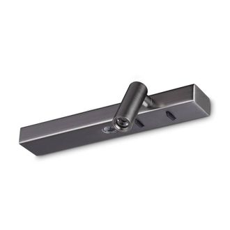 Netlighting Bonne Nuit Right LED Reading Wall Light Nickel 3000K in Grey