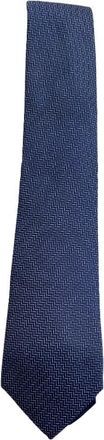 Missoni Zijden stropdas in blauwe variant - Heren - Stropdassen - Blauw - ONE Size - Accessoires