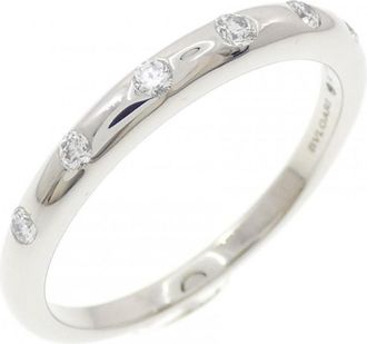 Bulgari Platinum 950 Band Ring (Pre-Owned)